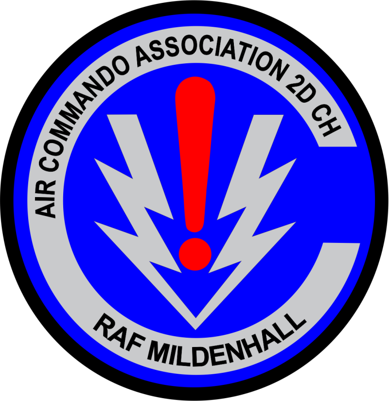 352 SOW Blue/Gray Air Commando Association 2D CH Patch 