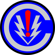 Image for 352 SOW Blue/Gray/Red C Patch