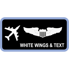 Image for 95 RS Mon-Thurs White RC-135 Name Tag