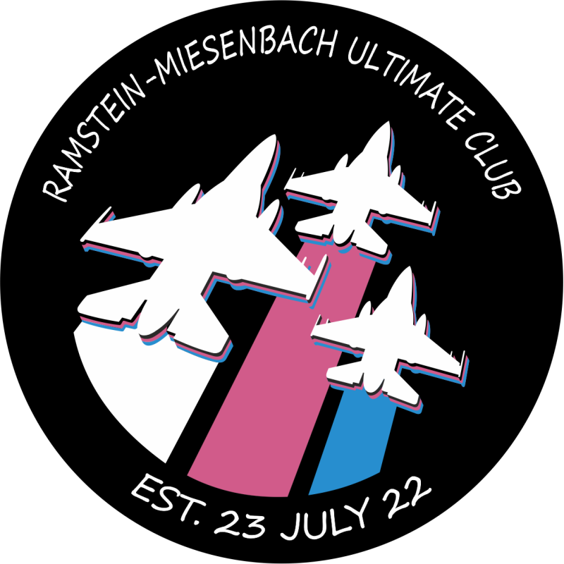 HQ USAFE A3TV Black Sticker