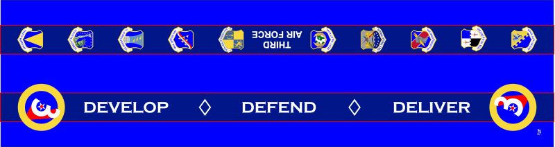 3 AF Flight Scarf, Ramstein AB