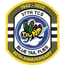 Image for 37 TCS Blue Tail Flies 80th Anniv Patch