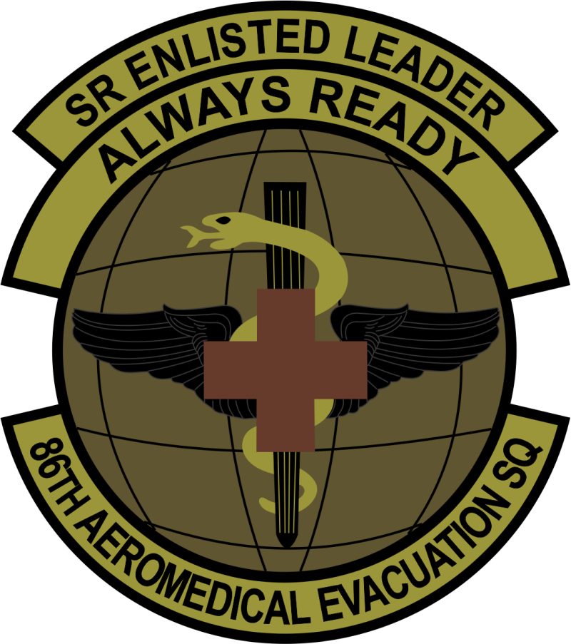 86 AES Sr Enlisted Leader OCP Patch