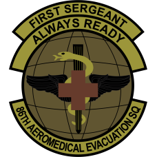 Image for 86 AES First Sergeant OCP Patch