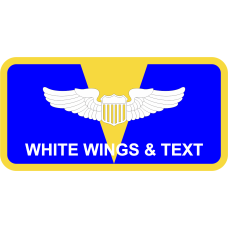 Image for 86 OG Yellow V Name Tag