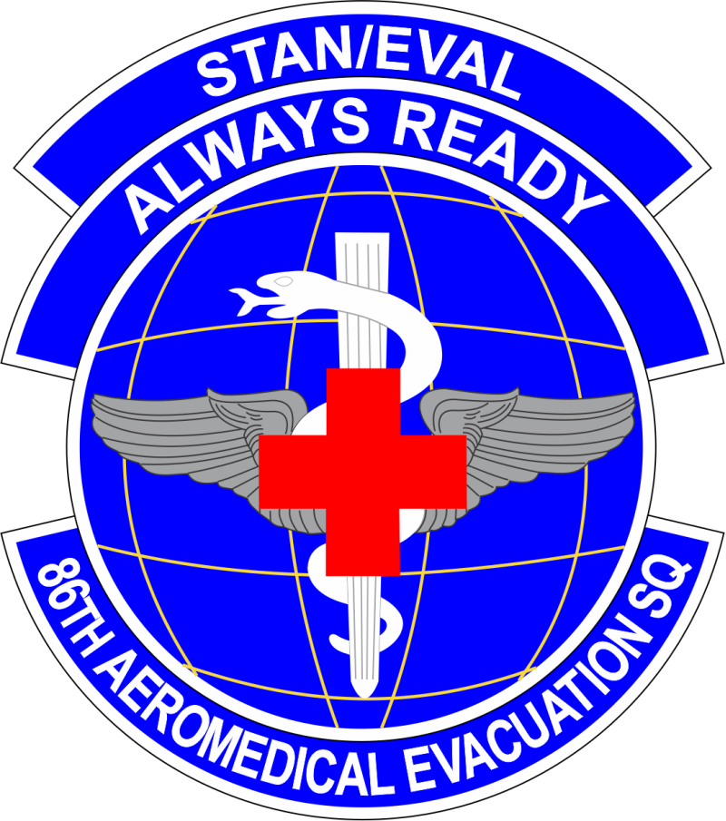 86 AES STAN/EVAL Full Color Patch 4"