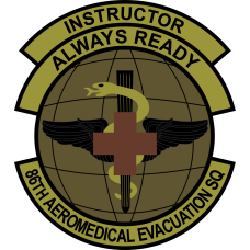 Image for 86 AES Instructor OCP Patch 4"