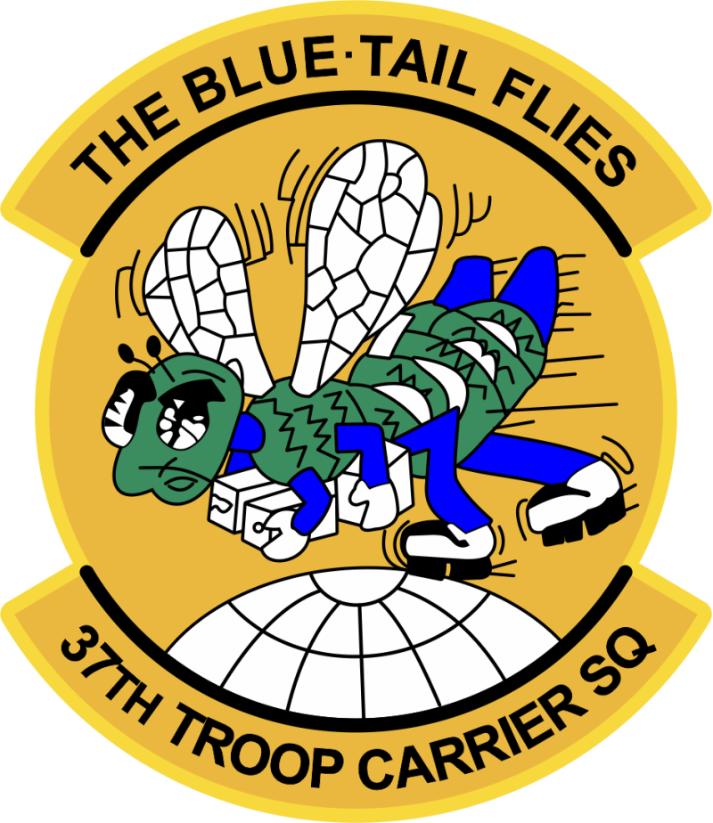 37 TCS The Blue Tail Flies Full Color Patch