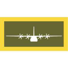 Image for 37 AS White C-130J Pocket Tab
