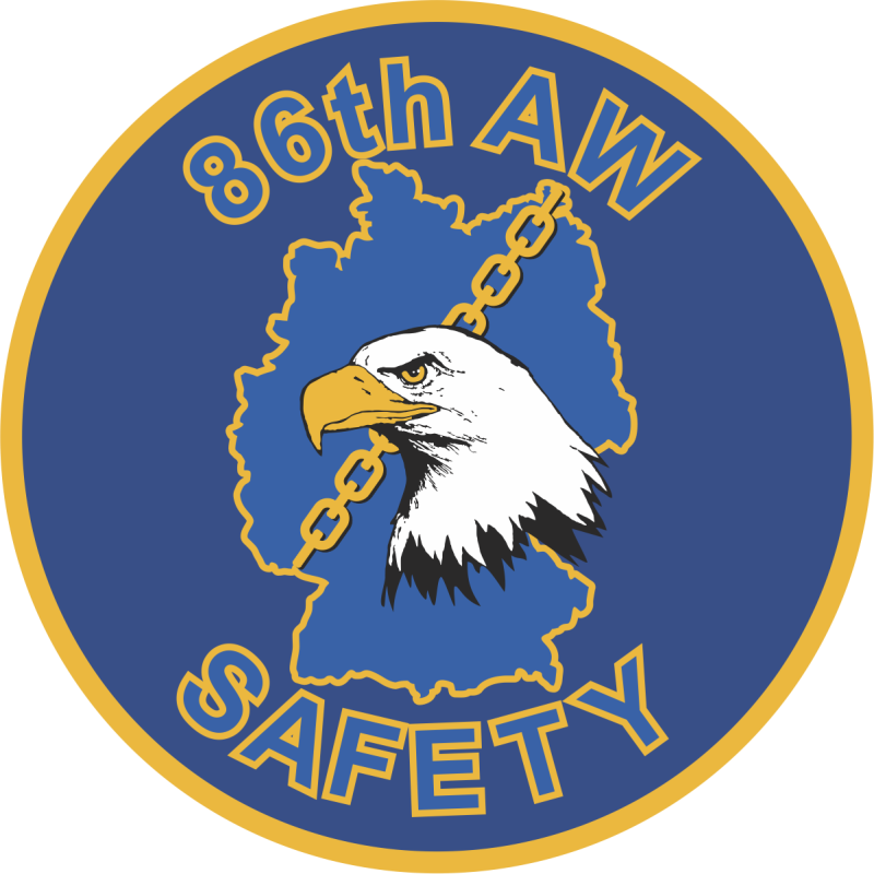 86 AW Safety Full Color Sticker