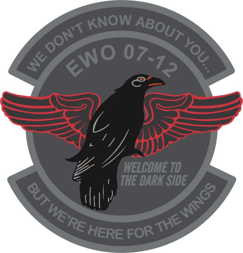 Class 07-12 EWO Black/Gray Patch