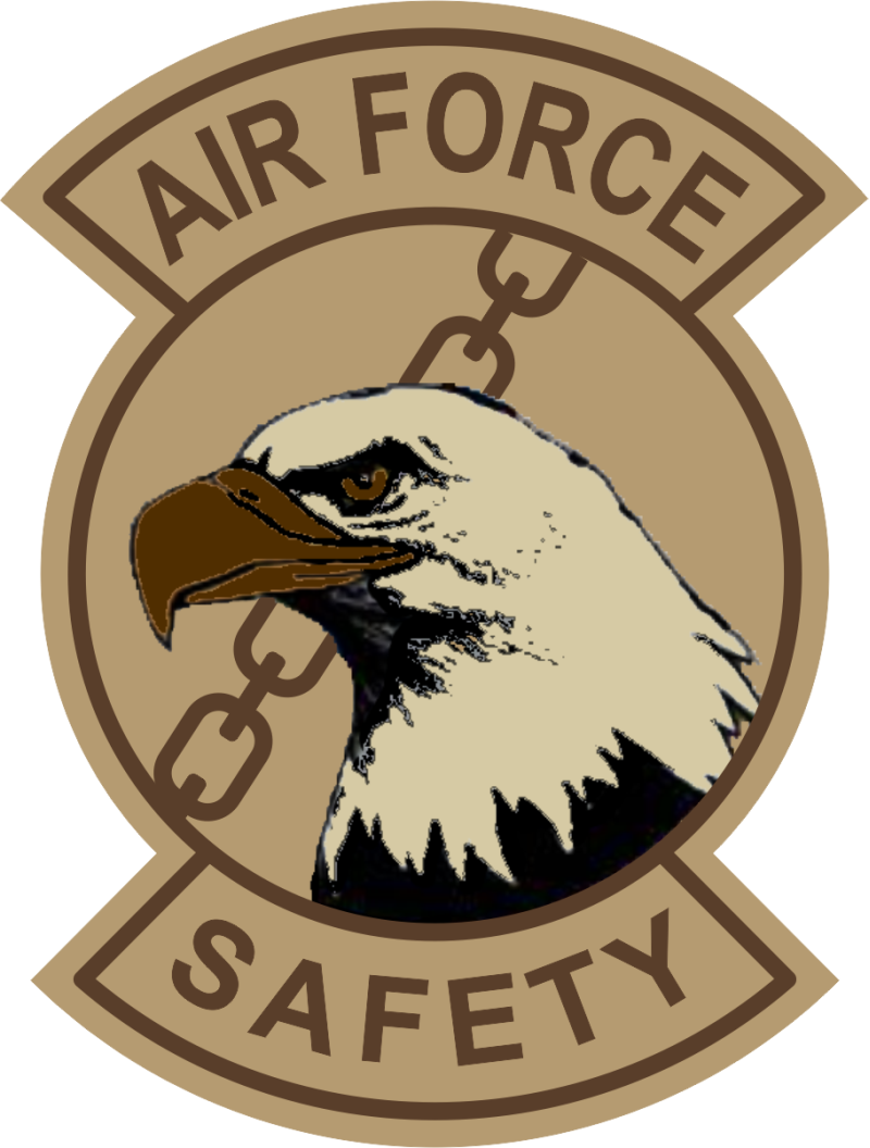 Air Force Safety Desert Patch