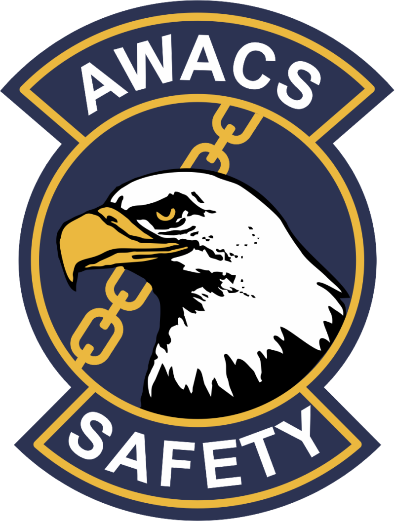 AWACS Safety Full Color Patch