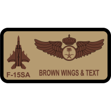 Image for King Faisal AB 29 SQ Name Tag