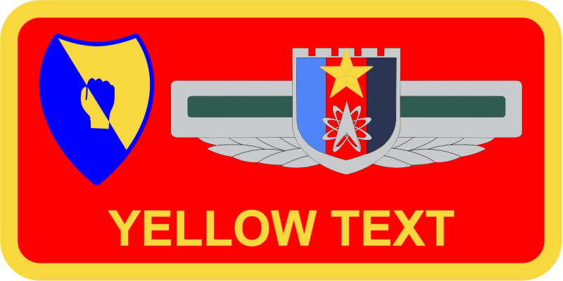 26 SAS Friday Name Tag