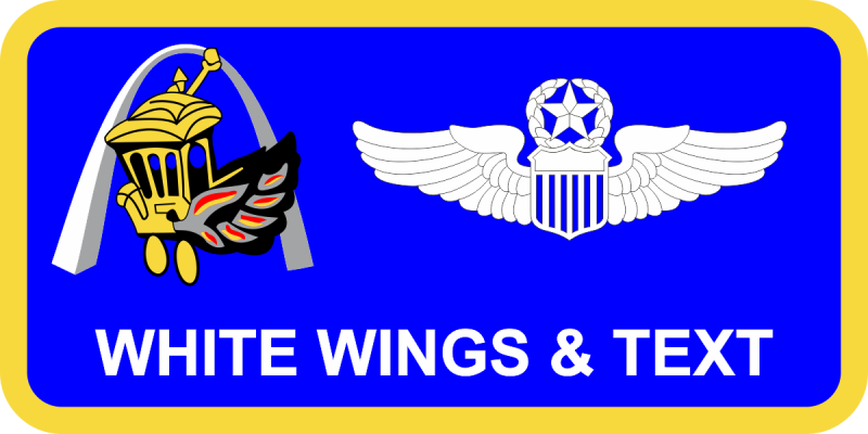 458 AS Trolley Chariot Name Tag