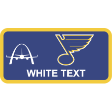Image for 54 AS St Louis Blues Logo Name Tag