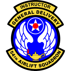 Image for 54 AS Full Color Instructor Patch