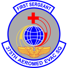 Image for 375 AES First Sergeant Full Color Patch