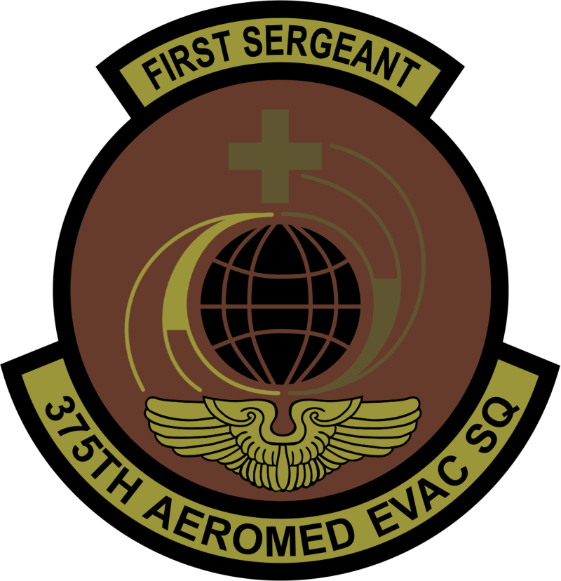 375 AES First Sergeant OCP Patch
