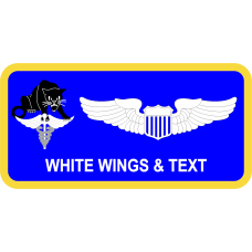 Image for 375 OMRS Blue Name Tag