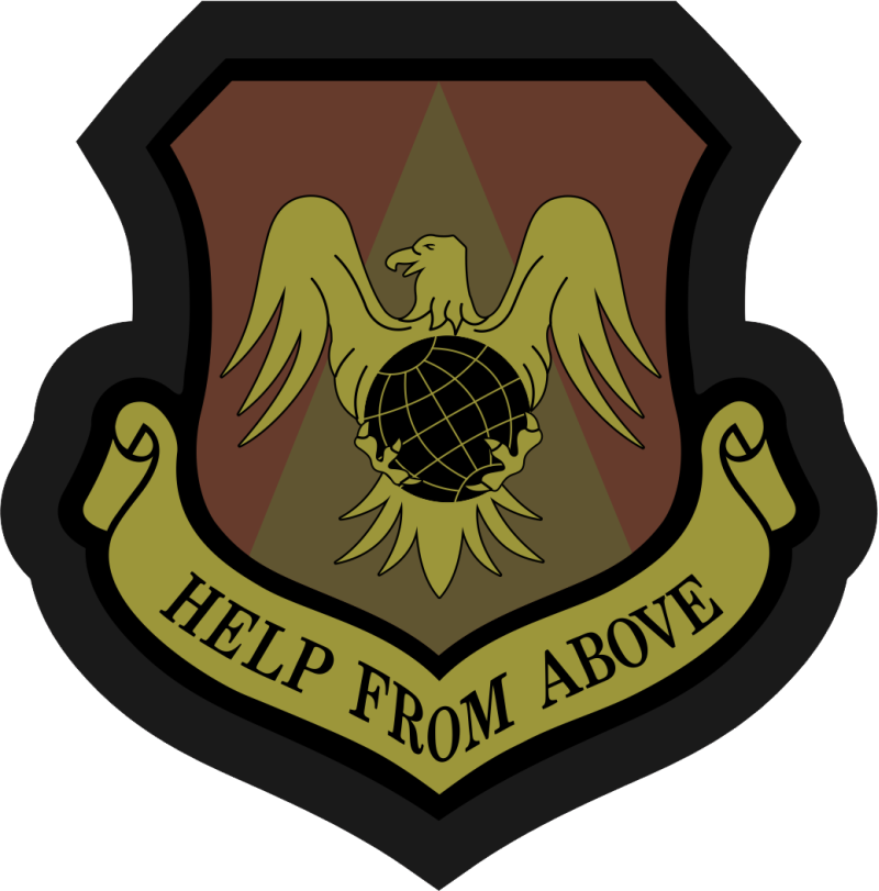 375 AW OCP with Black Border Patch PU