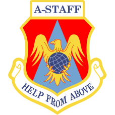 Image for 375 AMW A- STAFF Full Color Patch