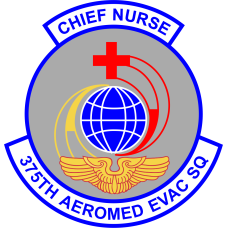 Image for 375 AES Chief Nurse Full Color Patch