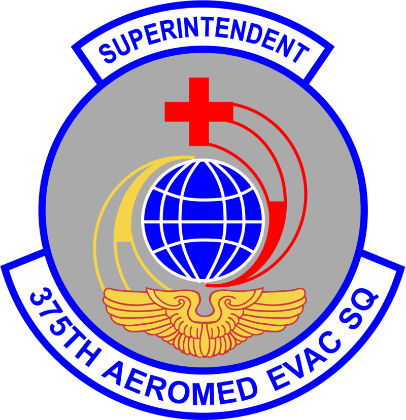 375 AES Superintendent Full Color Patch