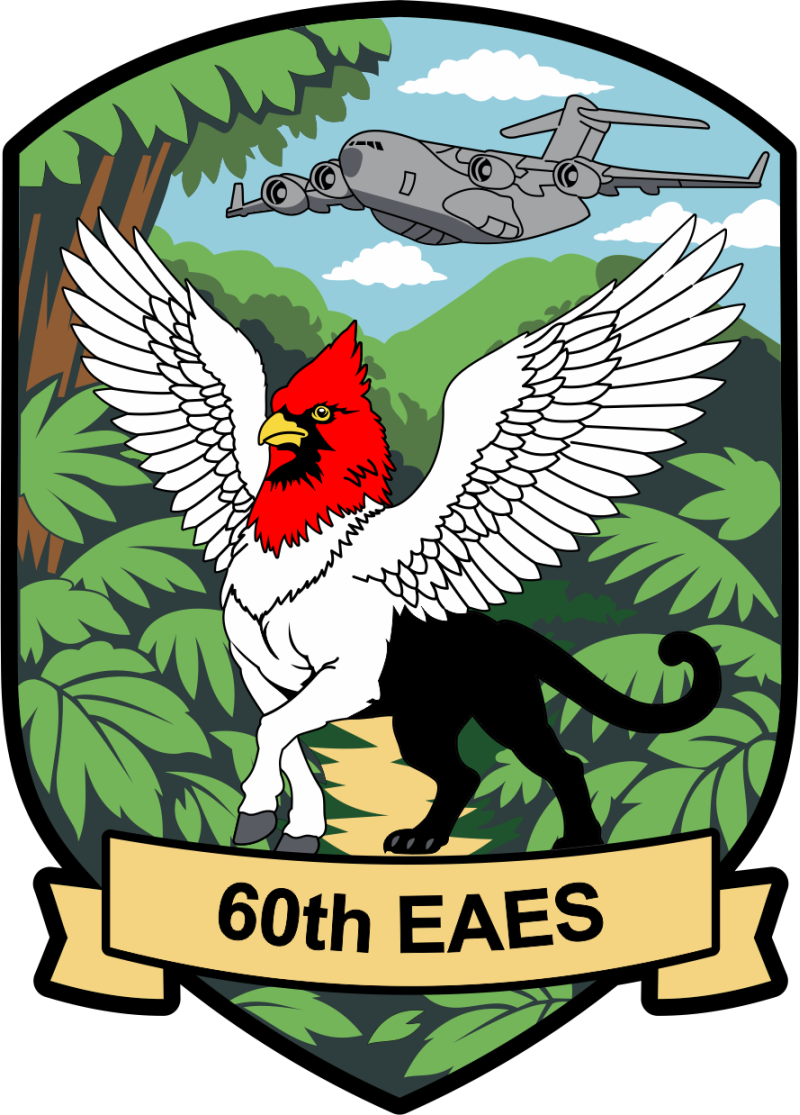 60 EAES Cardinal, Pegasus, and Panther Joint Patch