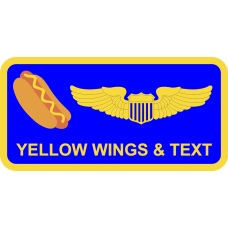 Image for 334 FS Hot Dog Name Tag