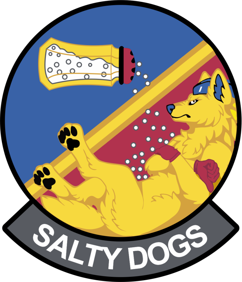 50 ATKS Salty Dogs PVC Patch