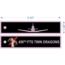 Image for 459 FTS Twin Dragons Key Chain Pink