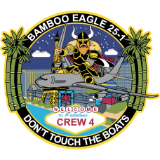 Image for 960 AACS Bamboo Eagle 25-1 PVC Patch