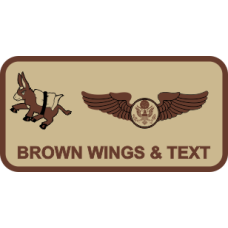 Image for 22 AS Donkey Desert Name Tag