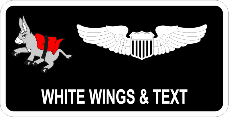 22 AS Donkey Name Tag