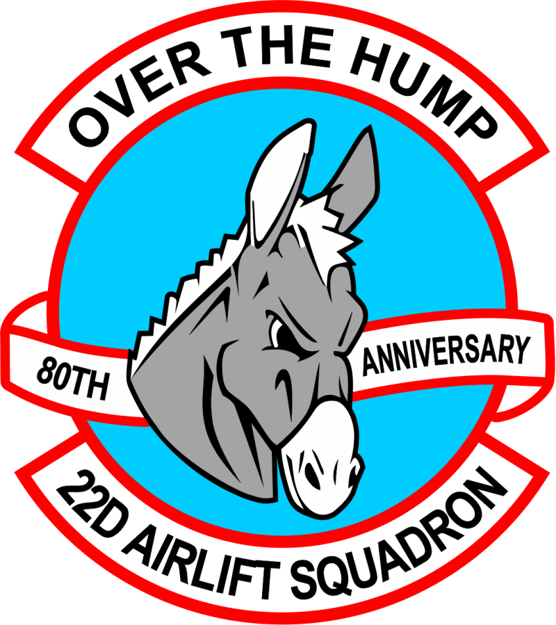 22 AS 80th Anniversary Full Color Patch