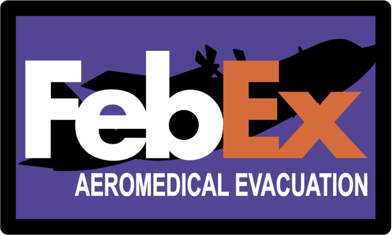 60 AES FebEx Full Color Patch