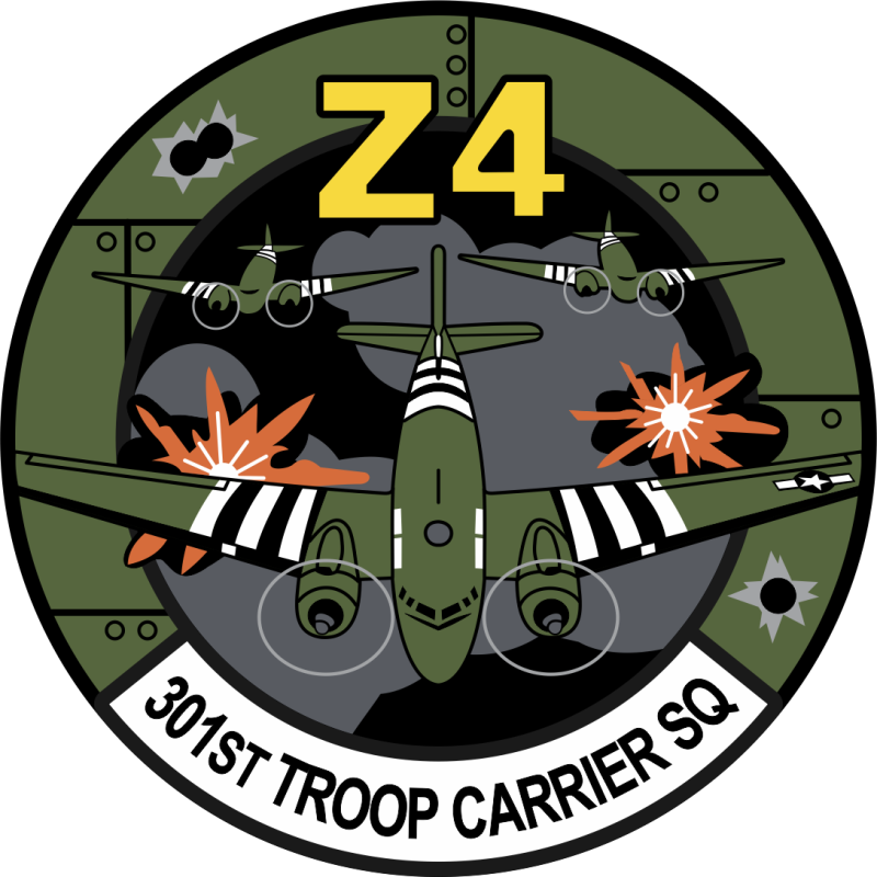 301 Troop Carrier Sq Patch