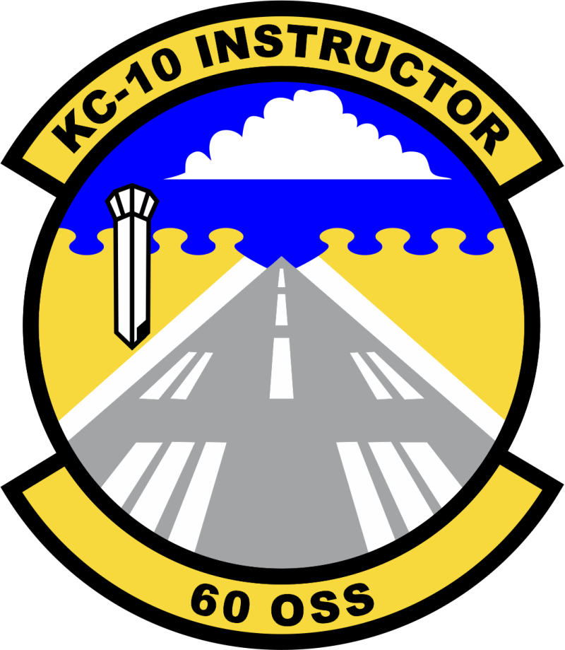 60 OSS KC-10 Instructor Patch