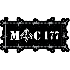 Image for 21 AS MC 177 Barbwire Pocket Tab