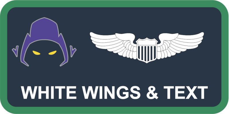 721 CRS Phantom Name Tag