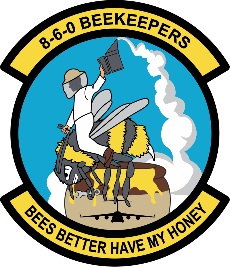 860 AMXS Beekeepers Full Color Patch