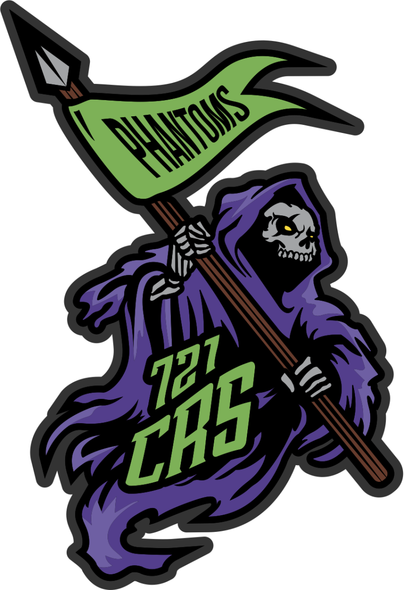 721 CRS Phantoms Full Color Patch