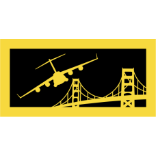 Image for 21 AS Yellow and Black C-17 Pocket Tab