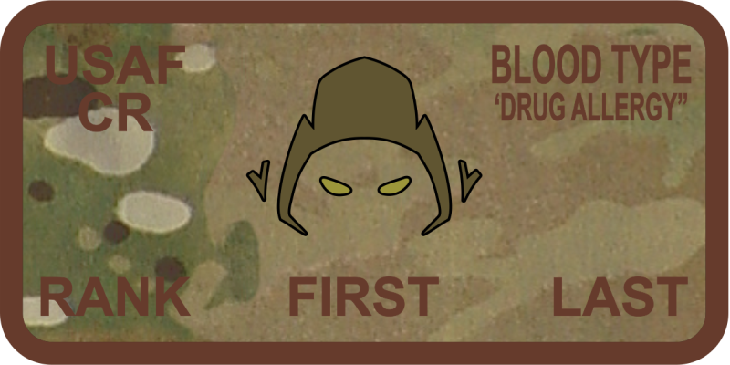 721 CRS Phantom OCP Name Tag