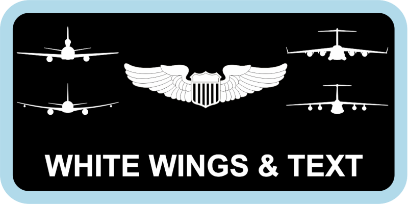 60 OG KC-46, KC-10, C-17 & C-5 Name Tag