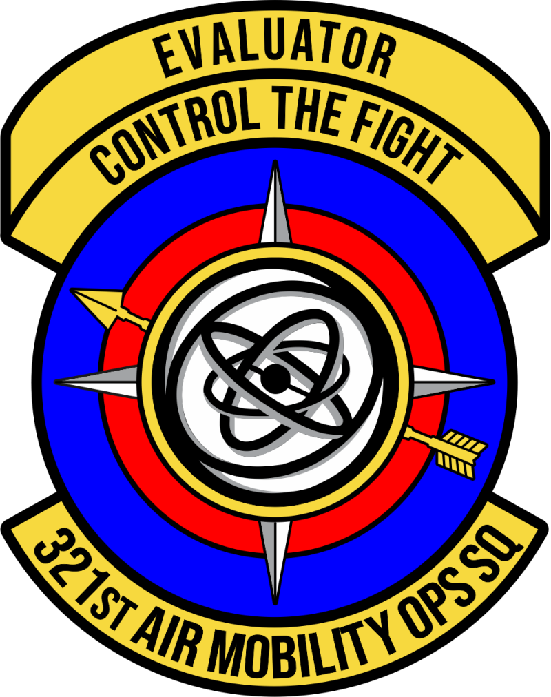 321 AMOS Evaluator Full-Color Patch