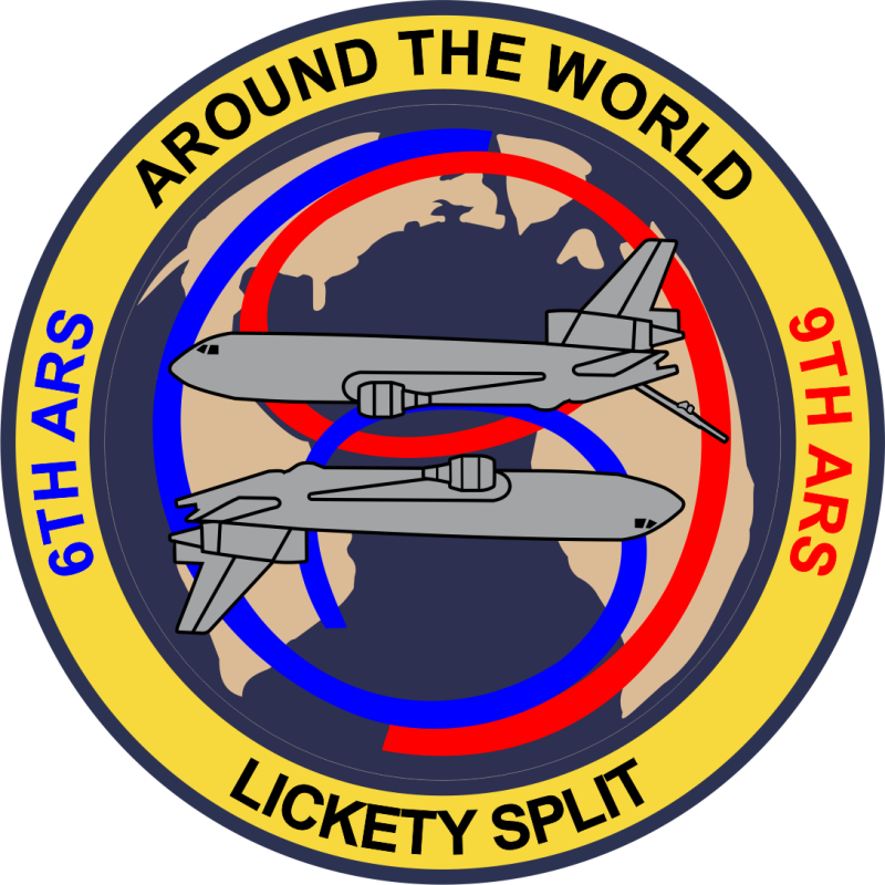 6 ARS & 9 ARS Around The World Patch