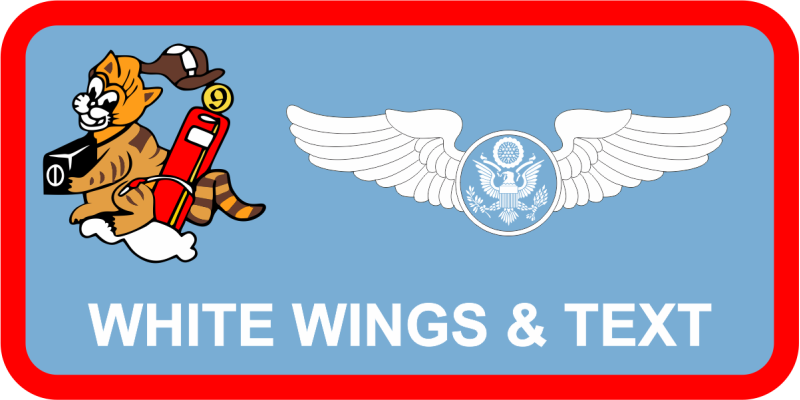 9 ARS Tiger Gas Pump Friday Name Tag